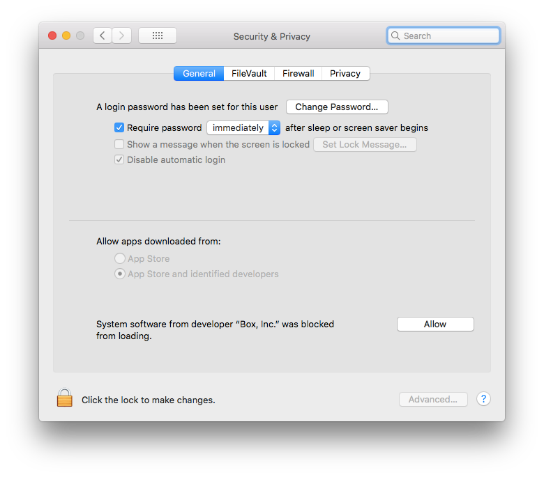 box for mac installer