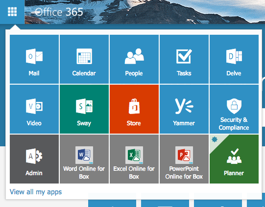 app for office 365 contact