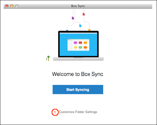 Modifying The Location Of The Box Sync Folder Box Support