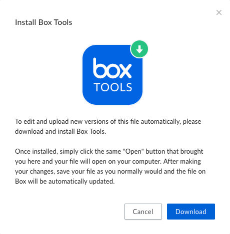 Installing Box Tools – Box Support