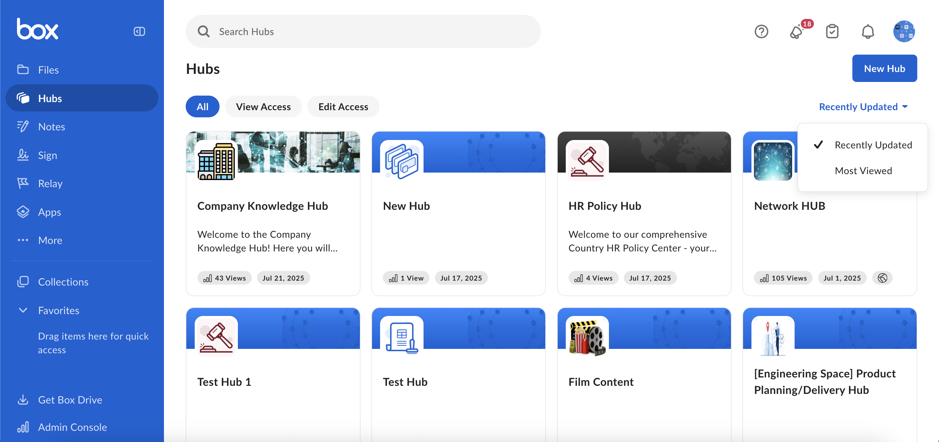 Hubs sorting in Gallery.png