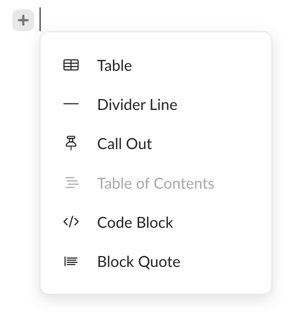 Inserting Call Outs – Box Support