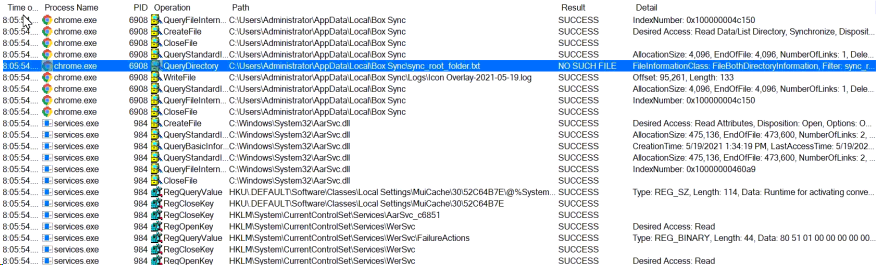 box sync troubleshooting